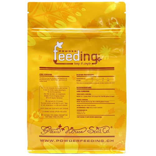 Green House Feeding Long Flowering