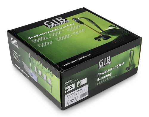 Bewässerungsset Economy für 12 Pflanzen