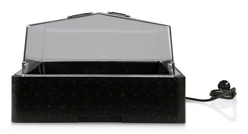 Indoor greenhouse, heated, with ventilation flaps in the lid, 60.5 x 40.5 x 25.5 cm