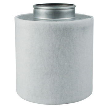 ECONOMY LINE activated carbon filter, for fans up to 160 m³/h, including connection flange ø 100 mm