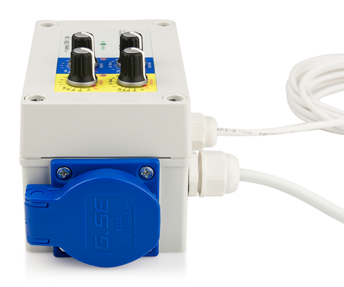 GSE Watertimer, irrigatietimer inclusief dag- en nachtlichtsensor, 8 A, 230 V, 50 Hz
