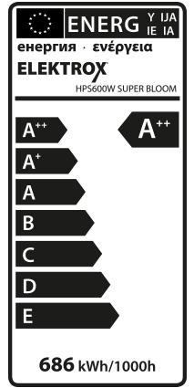 Elektrox SUPER BLOOM 600W