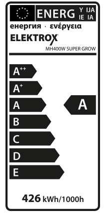 Elektrox SUPER GROW 400W