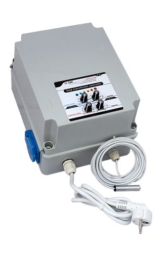 GSE Stufentransformator (1 Lüfter) 8A, für Temperatur und Luftfeuchtigkeit