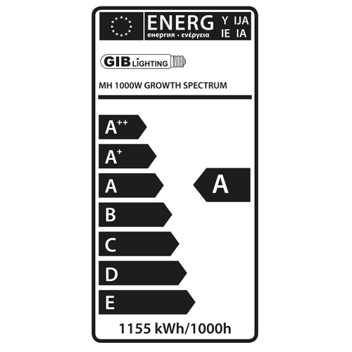 GIB Lighting Growth Spectrum Advanced 1000W 400V