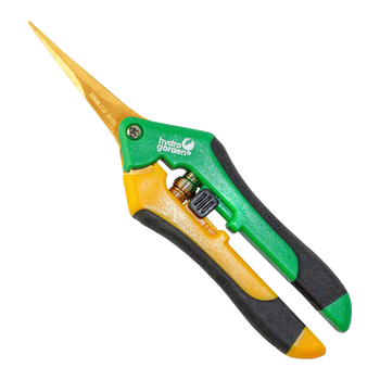 Präzisionsschere, gebogene Klinge, Titanbeschichtung