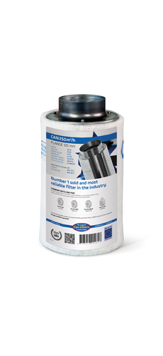 CAN250m3h, Aktivkohlefilter, 250 m³/h, ø 125 mm