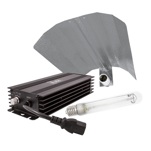 GT LUMii Black elektronisches Vorschaltgerät, 600W, HPS Lampe 600W, Reflektor