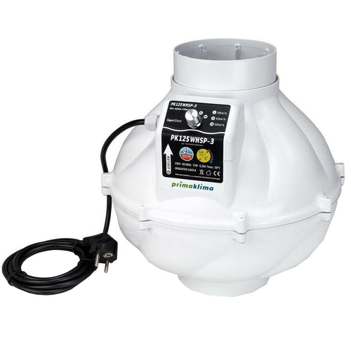 Primaklima Whisperblower buisventilator 3-snelheden, AC-motor