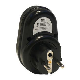 RAM Variispeed Geschwindigkeitsregler für Lüfter, franz. Stecker