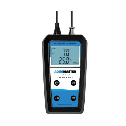 Aquamaster, Substrat Meter H600 Pro, pH/EC/PPM/TDS/Temp. -Meter, Handheld