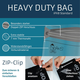 Noaks Bag Schnellverschlussbeutel XS