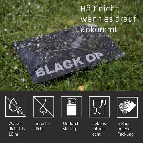 Noaks Bag Schnellverschlussbeutel Black OP