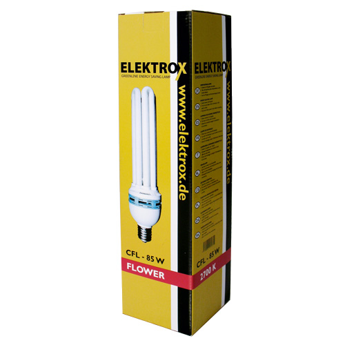 Elektrox Energiesparlampe 85W Blüte