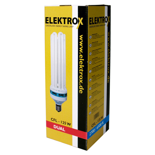 Elektrox Energiesparlampe 125W Dual