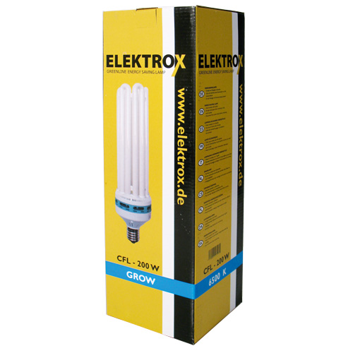 Elektrox Energiesparlampe 200W Wuchs