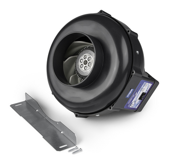 PK Duct Fan 125AL, 220/360 m³/h, voor 125/100 mm kanaal, kunststof