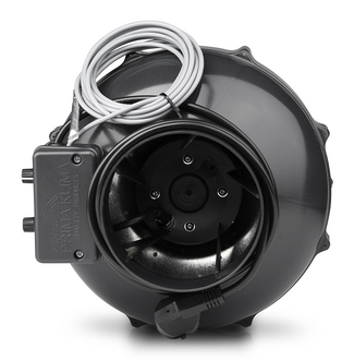 PK-kanaalventilator, 400 m³/h, voor 125/100 mm kanaal, geïntegreerde temperatuurafhankelijke toerentalregelaar