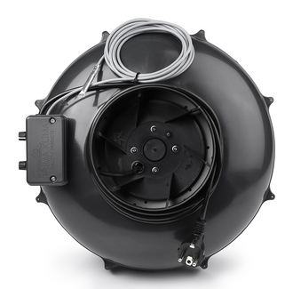 PK Duct Fan 160, 800 m³/h, voor 160 mm kanaal, geïntegreerde temperatuurafhankelijke toerentalregelaar