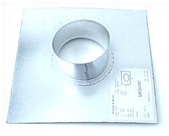 Wandflens, metaal, voor ø 315 mm