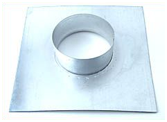 Wandflens, metaal, voor ø 315 mm