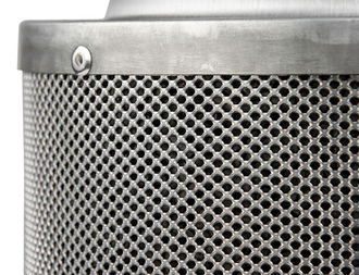 ECONOMY LINE activated carbon filter for fans 360 m³/h, including connection flange ø 125 mm