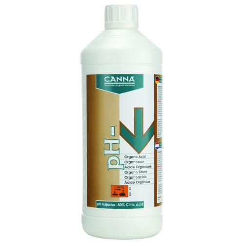 CANNA pH- organische Säure (Zitronensäure), 1 L