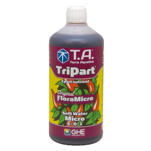 T.A. TriPart Micro, Weiches Wasser (GHE Flora Micro)