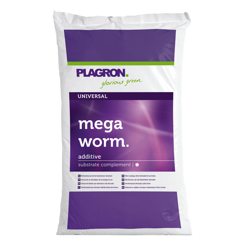 Plagron Mega Worm, natürlicher Stickstofflieferant, fein gesiebt, 5  L