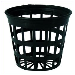 Net pot, black, ø 8 cm