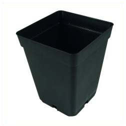 TEKU Topf, viereckig, stabil, 3,5 L, 15 x 15 x 20 cm