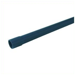 PVC-Rohr, 32 mm x 1,8 mm, pro lfm, nicht vorgebohrt, max. Länge am Stück 3 m