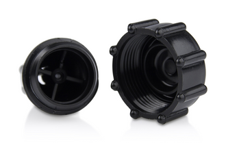 Blindstopfen, 3/8 Zoll WW-Gewinde zum Verschließen von Löchern im PVC-Rohr, 100 Stk.