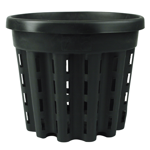 Venti-Pot, rund, schwarz, 9,5 L, ø 28,5 cm, H = 24 cm