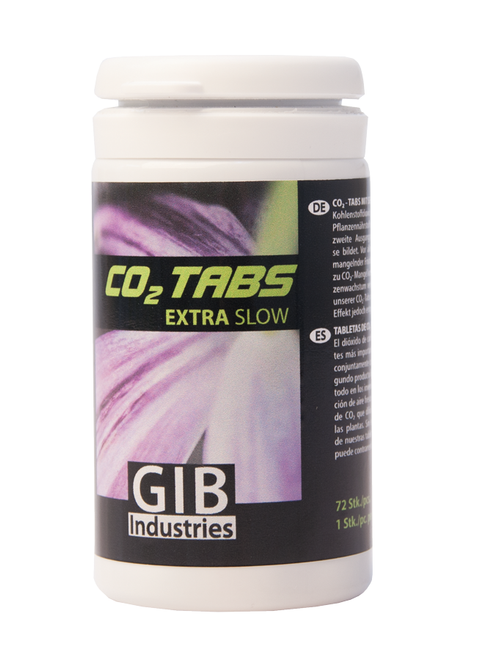 CO2 Tabs-Extra Slow, 1 Dose mit 72 Tabletten