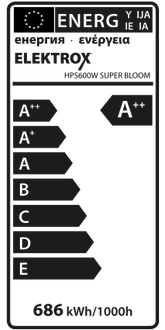 Elektrox SUPER BLOOM 600W