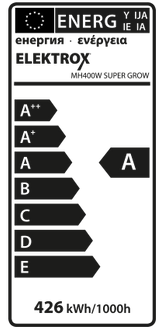 Elektrox SUPER GROW 400W