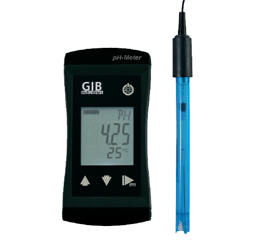 GIB Industries pH-Pro-Meter, mit Gelelektrode