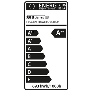 GIB Lighting Flower Spectrum XTreme Output 600W