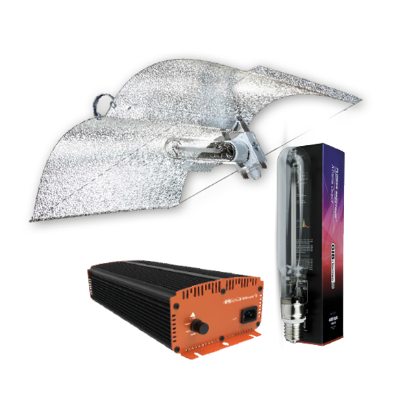 NXE System 1000W 400V + GIB Lighting Flower Spectrum XTreme Output 1000W 400V + Adjust-A-Wings Enforcer L