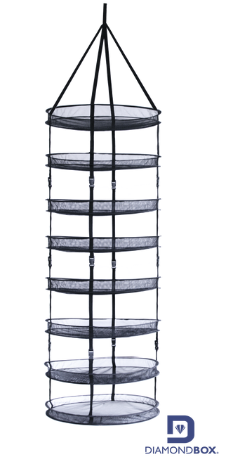 DiamondBox Trockennetz, Dry Net - CLIPPED, d=90cm, 8 Ebenen