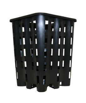 Pot, vierkant, zwart, 20 x 20 x 25,5 cm, 6,5 L