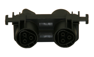 SANlight Wieland H-Verteilerblock, 3-polig, 3 x female-Anschluss, 1 x male-Anschluss