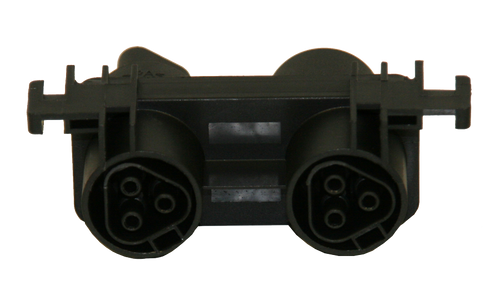 SANlight Wieland H-Verteilerblock, 3-polig, 3 x female-Anschluss, 1 x male-Anschluss