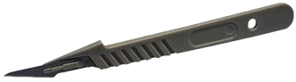 Scalpel, roestvrijstalen mes, 10 stuks per verpakking