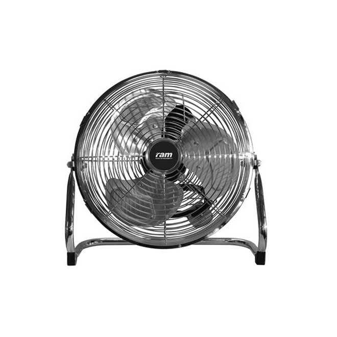 RAM Bodenventilator, 30 cm Ventilatorkopf, 3 Geschwindigkeitsstufen