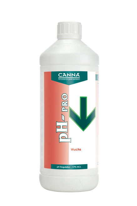 CANNA pH- Wuchs, 3 % Salpetersäure, 17 % Salzsäure, 1 L