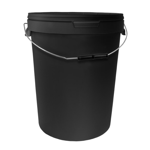 Eimer, schwarz, 25 L