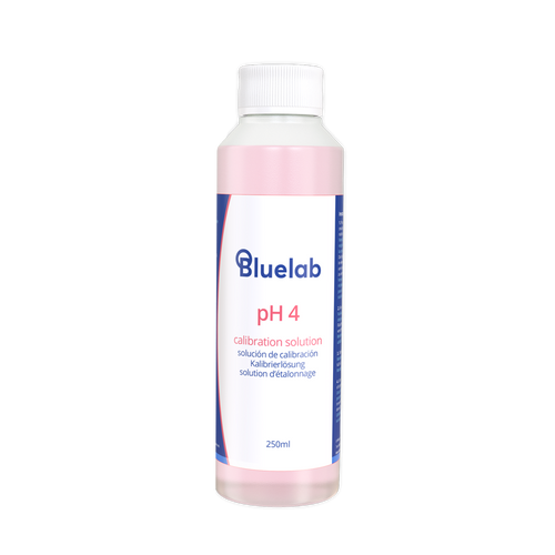 bluelab pH 4.0, pH-Eichlösung, 250 ml, 6 St je Kt