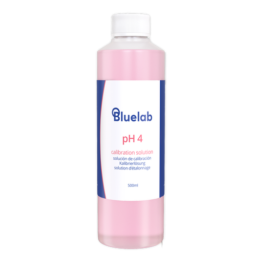 bluelab pH 4.0, pH-Eichlösung, 500 ml, 6 St je Kt